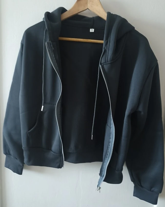 Gilet à capuche zippé preto tamanho M - Novo na embalagem – photo 2